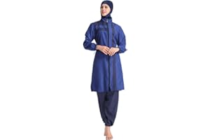 Mr Lin123 Frauen Badeanzug Set Muslim Bademode bescheidene islamische Damen Burkini Badeanzug Plus Size Beachwear Burkini