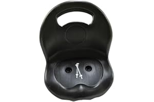 harayaa Kinder Dreiradsitz für Kleinkinderfahrräder, DIY Trikes Sitzsattel, Tragbar, Langlebig für Kleinkinder, Trike Rückenlehne Sattel, Kinder Dreirad, schwarz3