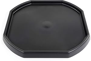 NOVOSTYL Large Octagonal Black 100Cm Diameter Tuff Tray Spot Mixing Board Water Activity Play Sand Multi Use