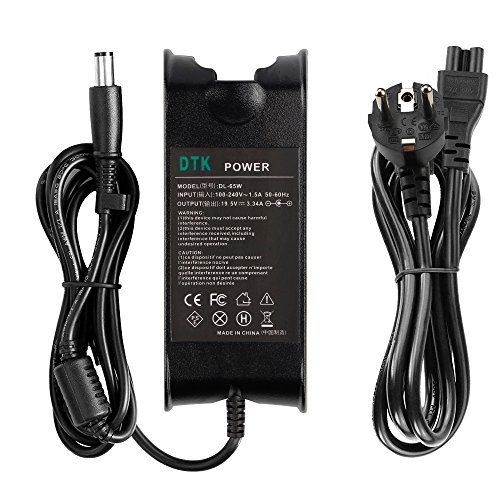 DTK® Notebook Laptop-Ladegerät AC-Netzteil für Dell high quality Output: 19,5v 3,34A 65W Netz Batterie-Stromversorgung
