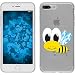 Produktbild PhoneNatic Case für Apple iPhone 7 Plus Silikon-Hülle Cutiemals M1 Case iPhone 7 Plus Tasche + 2 Schutzfolien