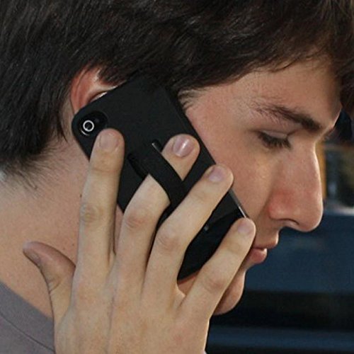 Original TheSmartGuard Finger-Halterung Smartphone Halter fÃ¼r die Hand | verbesserte Einhandbedienung | FÃ¼r alle Apple iPhone, Samsung Galaxy, Sony Xperia, Nokia Lumia, uvm. in der Farbe transparent