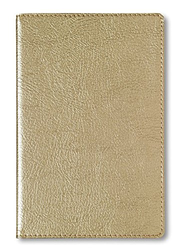Preisvergleich Produktbild Adressbuch Glamour Gold - Notizbuch / Taschenplaner (11 x 17) - 112 Seiten