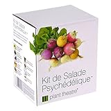 Kit de Salade Psychédélique par Plant Theatre - 5 salades étonnantes à cultiver soi-même - Idée cadeau