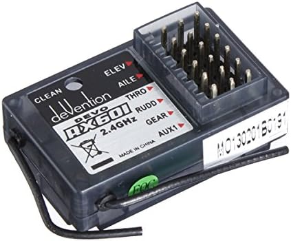 DRONESHOP Walkera 6CH 2.4Ghz RX601 Receiver For Devo 6 7 8 10 12 Transmitter