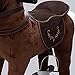 Rocky Deluxe Neighing Rocking Horse (Dark Brown)