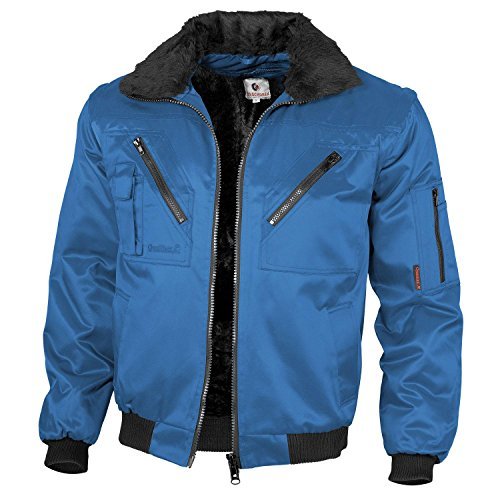 Qualitex - Pilotenjacke 4 in 1 - Kragen und Ärmel abtrennbar - mehrere Farben