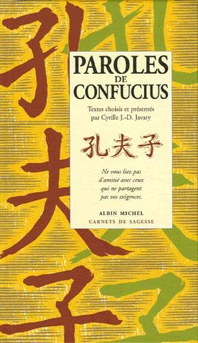 Télécharger Paroles de Confucius PDF Ebook En Ligne