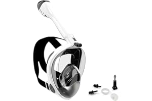 Jwintee Masque Plongée Adulte, Masque Snorkeling Adulte,Étanche et Anti-buée pour Une Visibilité Optimale,Parfait pour la Plongée et la Plongée en Apnée