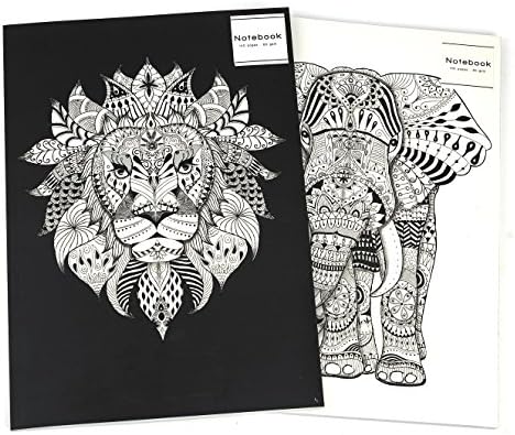 1x A4 80gsm Lined Notepad Notebook Journal - Design at Random
