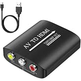 4379 Rca Av To Hdmi &Ccedil;evirici 3RcA D&ouml;n&uuml;şt&uuml;r&uuml;c&uuml; Adapt&ouml;r 1080p