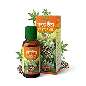 VEDSUN Castor Oil 100% Pure and Edible for Skincare, Haircare, baby and Body Massage(Pack Of 2)