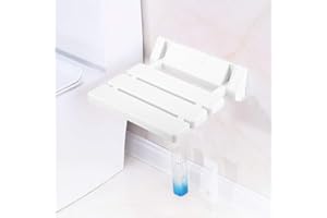 FUTCHOY 130 kg, sedile doccia pieghevole da parete, 36 x 33 x 5 cm