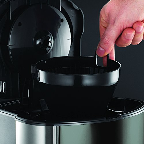 Russell Hobbs 21792-56 Jewels Moonstone Glas-Kaffeemaschine, Digitales Bedienelement, Programmierbarer Timer, grau - 5