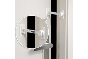 EUDEMON 1 Pièce protège-Doigts de Porte à l'épreuve des Enfants, poignée de Levier de Porte réglable pour Animaux de Compagnie, entrée Facile des Chats (Transparent)