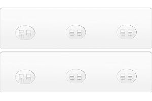 WLLHYF 2 Stück Dusch-Caddy Klebe-Ersatz, Transparente Klebehaken Starke Aufkleberhaken für Badezimmer, Dusche, Seifenschale, Hängende Haken, Küchenzubehör