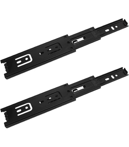 Guide Per Cassetti 150 Mm - Scorrevoli A Sfera, Capacità 45 Kg, Montaggio Laterale, Set Di 2 - Foto 11