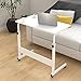 Produktbild WUPO Laptop-Computer Stand Schreibtisch Warenkorb Tablett Beistelltisch, Einstellbare Tragbare Mobile, Für Bett Sofa Krankenhaus Pflege Lesen Essen