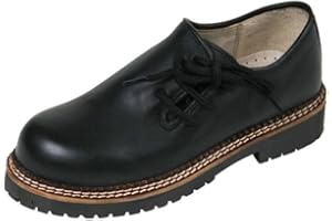 Spieth & Wensky Jungen Kinder Haferlschuh schwarz 'Schorschi', schwarz, 23