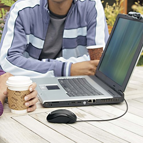 Microsoft U81-00083 Compact Optical Maus 500 USB schwarz - 7