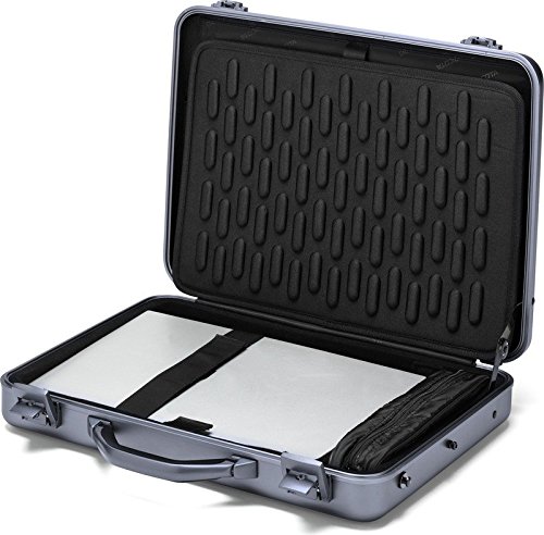 DICOTA Alu Briefcase 14-15.6 (für Notebooks bis 39,6 cm) Strapazierfähige Alu-Notebooktasche - 3