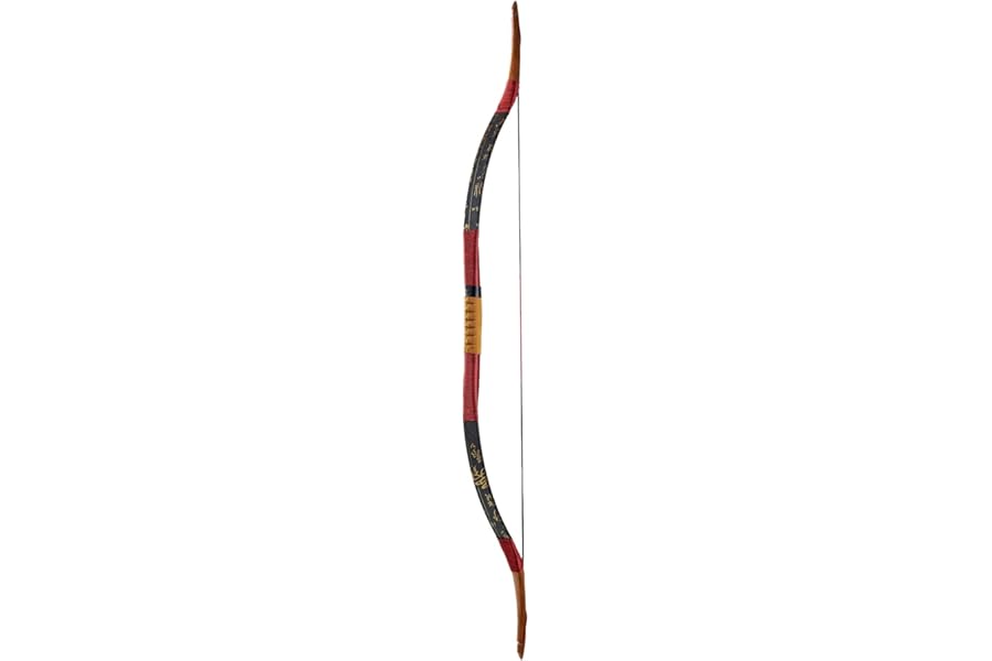 TOPARCHERY Dragon Bow Youthbow,Recurve Bow for Teens,Traditional Handmade Longbow Archery Wooden Bow Hunting Horse Bow- Beginner Bows 15lbs-50lbs Adult Practice Bow