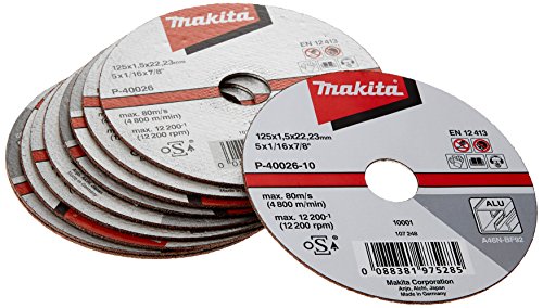 Makita Trennscheibe 125×1,5mm ALU 10er Pack P-40026-10 - 3