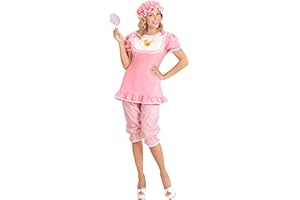 Widmann - Giant Baby Costume Dress with Bib, Short Trousers, Hat, Theme Party, Carnival