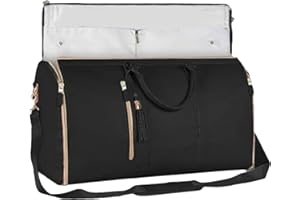 OSECZMUT Sac De Voyage pour Vêtements | Sacs À Vêtements De Voyage Pliables | Garment Duffle Bag Sac De Vêtements Convertible, Sac De Voyage pour Valise Suspendue, Sacs À Vêtements Imperméables