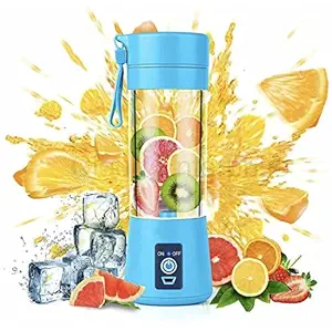 Cloud Enterprise Portable Electric USB Juice Maker Juicer Bottle | Blender Grinder Mixer | Rechargeable Bottle with 6 Blades