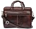 Sk Trader 22 Liters Leather Brown 14" Laptop Briefcase (Jt-2009_Brown) RS.1801.00