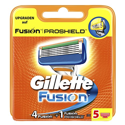 Gillette Fusion Rasierklingen (Für Männer) 5 Stück