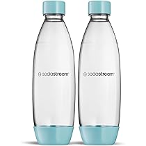 Bottiglia SodaStream 1L In Plastica Con Acciai Inox - Lavabile In Lavastoviglie, Argento - Foto 5