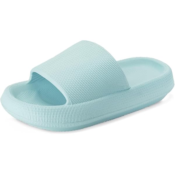 CLABESICS Femme Homme Enfant Claquettes De Requin Été Chaussons De Piscine Et Plage Antidérapante Shark Slides Slippers Sandales De Bain à Bout Ouvert