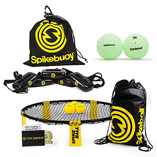 Spikeball - Juego de 3 Pelotas con Pinchos y Bolas Que Brillan en la Oscuridad