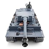 tanque tiger heng long Atmósfera cautivadora: los tanques de combate rc con un efecto de retroceso con iluminación y sonido hiperrealistas que te harán sentir como un verdadero comandante.