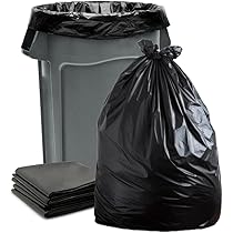 Sacchi Trasparenti Per Spazzatura Virsus - 10 Pezzi, 90x120 Cm, 120 Litri, Resistenti A Liquidi - Foto 4