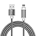 Produktbild Android geflochtene magnetische Kabel Micro USB 2.0 für Samsung Galaxy S7 / S7edge (3M, grau)