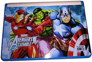 Prezzie Villa Utility Book Shelf Pencil Box & Drawing Board (Superhero America)