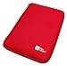 Produktbild DURAGADGET ROTES Hard Case Hartschalen-Etui, kompatibel mit ODYS Boox Media Player/Touch Multimedia Player E-Book-Readern