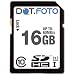 Produktbild Dot.Foto Extreme SDHC 16Gb Class 10 UHS-1 (bis 60MB/s Lesen) Speicherkarte für Canon PowerShot D/G/S/SX/TX Digitalkamera [Siehe Beschreibung für die Kompatibilität]