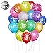 Produktbild Shanke 100 Stück Bunte Luftballons Weihnachts Latex Dekoration Ballons für Festival Party Weihnachten Deko für Party Merry Christmas, Neujahr, als Weihnachtsdeko zu Weihnachten oder als Geschenk
