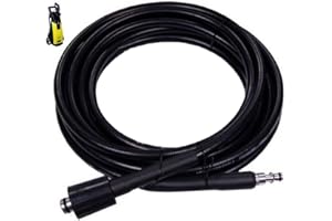 parpyon Lavor - Manguera de repuesto para hidrolimpiadora de agua fría Lavorwash y fasa con conexión rápida, longitud 6 metros (6 metros)