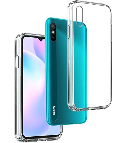 Kukoufey Cover per Redmi 9A Custodia,Anti-Caduta e Antiurto