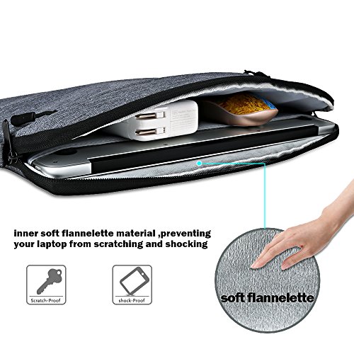 iCasso Sch  tzend Weich Handtasche Tragetasche Notebooktasche Laptop sleeve Einfachen Stil H  lle f  r Laptop   Dell   Surface   MacBook  Notebook und