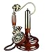 Price comparison product image BKPH Antique hanging creative telephone retro home decoration solid wood antique wired fixed telephone landline