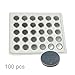 Produktbild 100pcs CR1632 3V Lithium Coin Battery ECR1632 DL1632 BR1632 for Watch Car Remote PatternName: 100pcs CR1632 bulk, Model: CR1632 Battery Car Remote Polar Watch, Gadget & Electronics Store