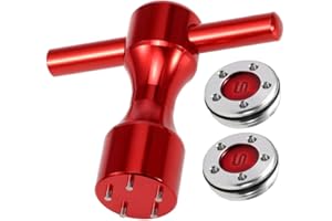 PORFEET Llave Inglesa De Golf, 5/10/15/20/25 G Llave Inglesa Inglesa De Peso De Putter De Golf para Titleist Scotty Cameron Rojo 20g