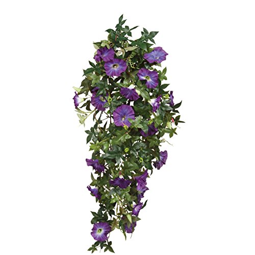 Mica decorations 953491-T Kunstblume -und Pflanze, Petunie hängend L80B20H15, violett