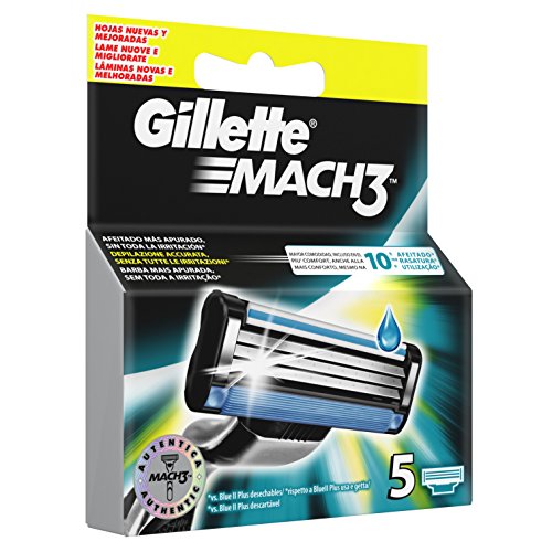 Gillette MACH3 Klingen, 5 Stück - 8